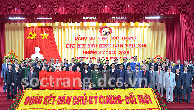 Danh sách Ban Chấp hành Đảng bộ tỉnh Sóc Trăng khóa XIV, nhiệm kỳ 2020 - 2025