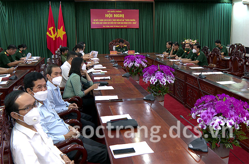 Hội nghị sơ kết Đề án “Tuyên truyền, phổ biến Luật Cảnh sát biển Việt Nam giai đoạn 2019-2023