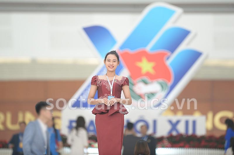 Thạch Thị Bích Vân – Tấm gương sinh viên tiêu biểu duy nhất tham dự Đại hội Đoàn toàn quốc lần thứ XII