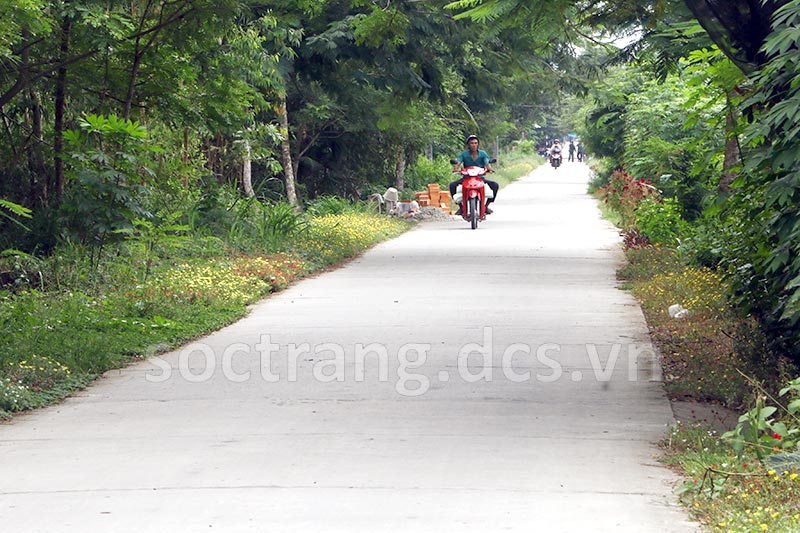 Phát triển giao thông nông thôn vùng đồng bào dân tộc Khmer