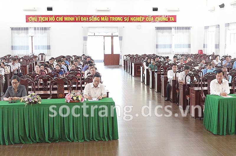 Thị xã Vĩnh Châu tổ chức Hội nghị tuyên truyền “Hỗ trợ bình đẳng giới vùng đồng bào dân tộc thiểu số giai đoạn 2018 - 2025” năm 2023