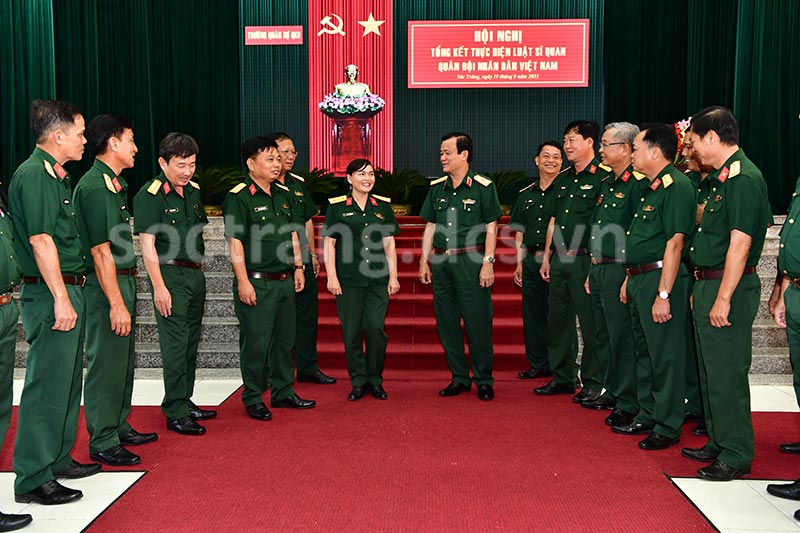 Trường Quân sự Quân khu 9: Khen thưởng 5 tập thể, cá nhân đạt thành tích trong thực hiện Luật Sĩ quan Quân đội nhân dân Việt Nam