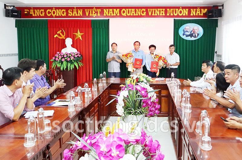 Điều động, bổ nhiệm đồng chí Đặng Thành Sơn giữ chức Giám đốc Sở Công Thương