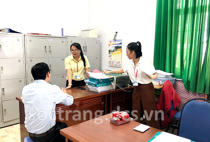 Kiểm tra công tác cải cách hành chính tại thị trấn Châu Thành