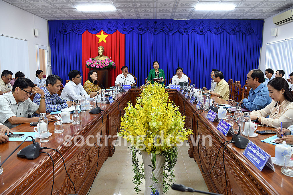 HĐND tỉnh Sóc Trăng giám sát việc quy hoạch sử dụng đất ở huyện Long Phú