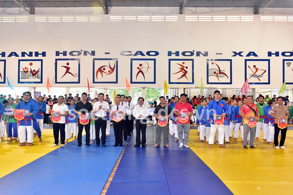 Có hơn 260 vận động viên tham dự khai mạc Giải vô địch Kurash quốc gia