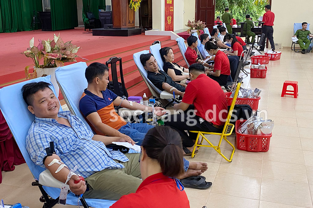 Cù Lao Dung: Ngày hội hiến máu tình nguyện năm 2024