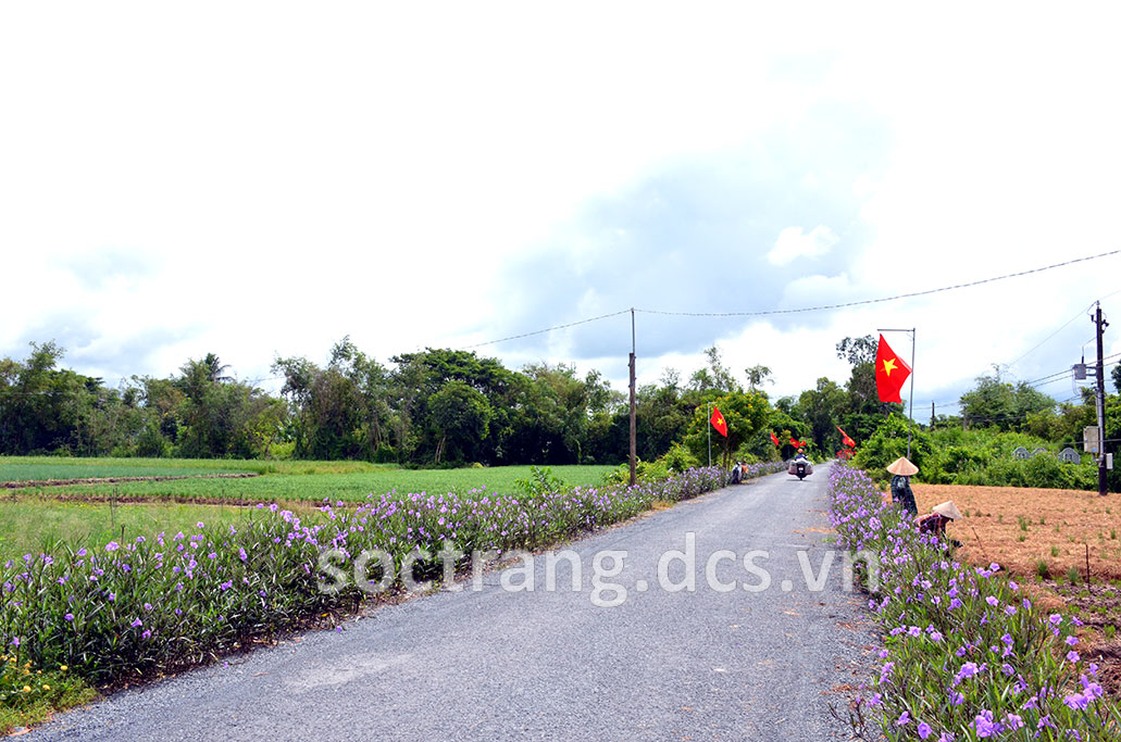 Huyện Mỹ Xuyên tập trung nguồn lực xây dựng nông thôn mới vùng đồng bào Khmer