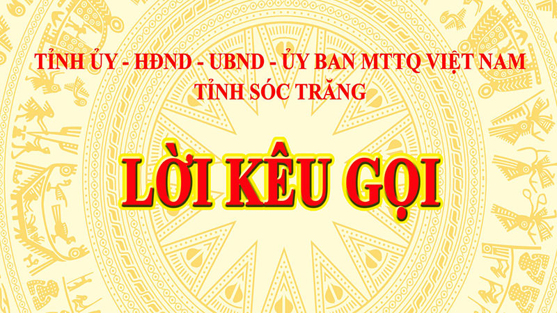 Lời kêu gọi Nhân dân tỉnh Sóc Trăng tham gia ủng hộ các tỉnh bị thiệt hại do bão số 3 