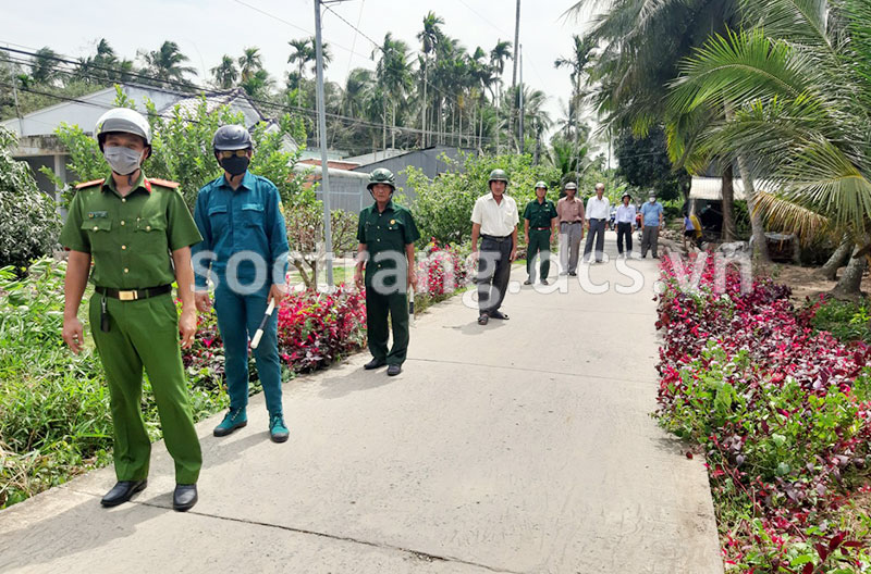 Những người lính Cụ Hồ tích cực tham gia Phong trào “Toàn dân bảo vệ an ninh Tổ quốc”