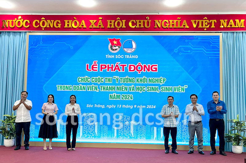 Phát động cuộc thi “Ý tưởng khởi nghiệp trong đoàn viên, thanh niên và học sinh, sinh viên” năm 2024