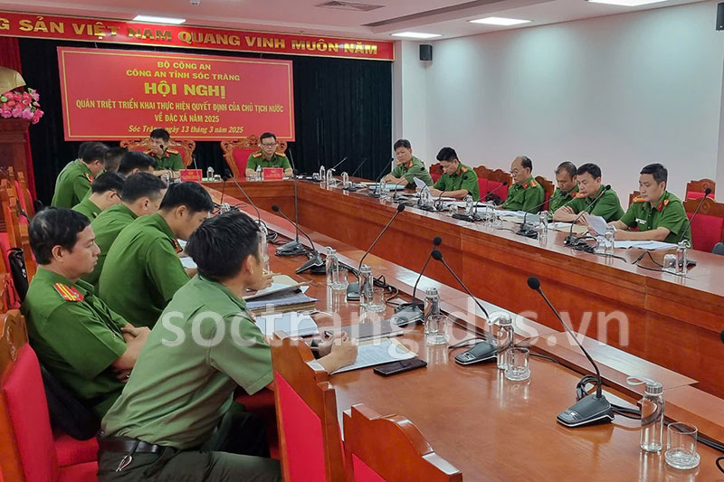 Hội nghị quán triệt, triển khai thực hiện Quyết định của Chủ tịch nước về đặc xá năm 2025