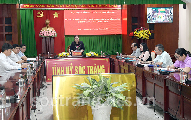 Học viện Chính trị quốc gia Hồ Chí Minh: Tổ chức Hội nghị về đào tạo, bồi dưỡng cán bộ